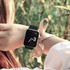 Apple Watch 5 40mm CaseUp Silikon Spor Kordon Turuncu 3